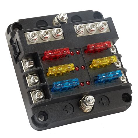 boat electrical fuse box|waterproof fuse block for boat.